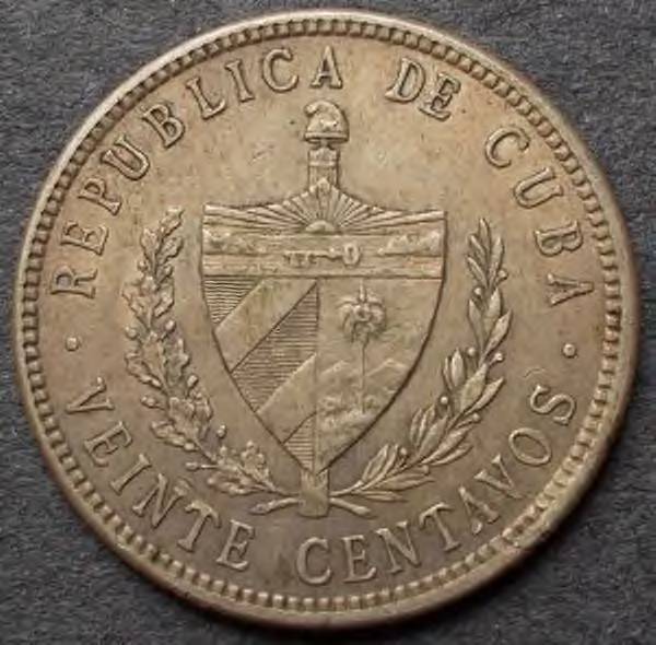 Century-Old-Cuba--Viente-20-Centavos